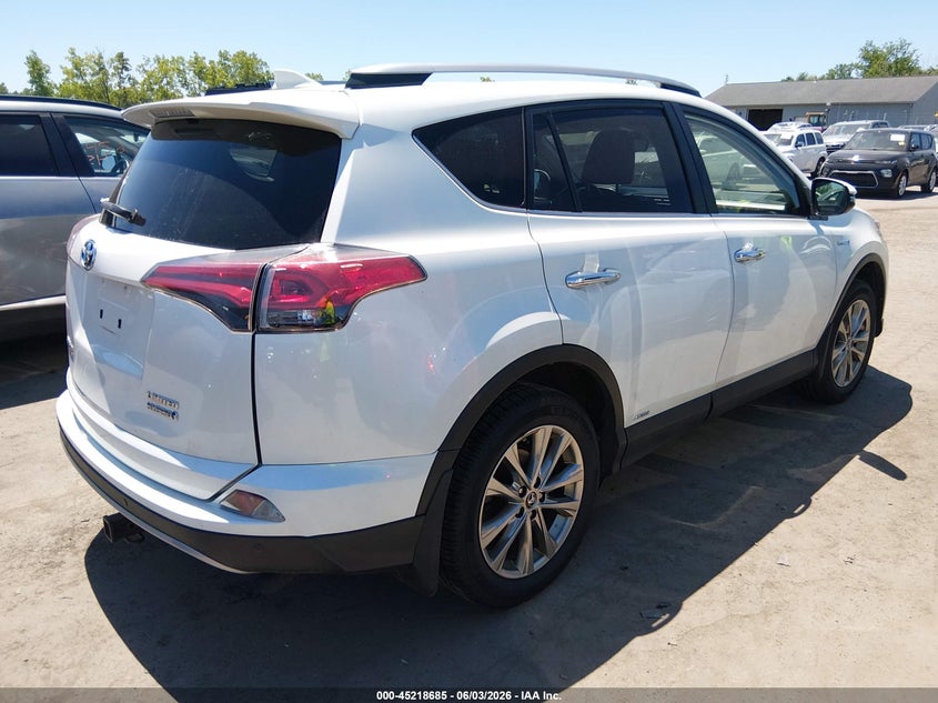 Vin: jtmdjrev3hd141074, lot: 45716446, toyota rav4 hybrid limited 20174