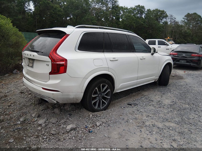 Vin: yv4102kk2h1163413, lot: 45716453, volvo xc90 t5 momentum 20174