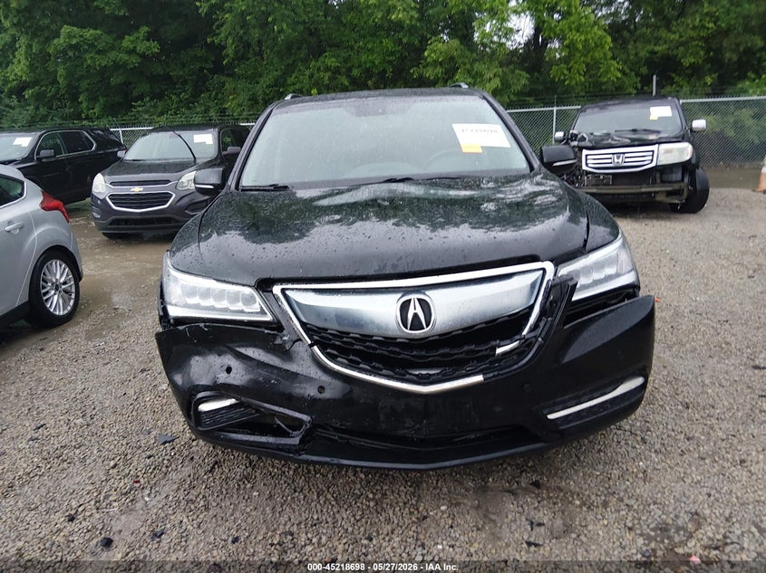 2014 Acura Mdx Advance Pkg W/Entertainment Pkg VIN: 5FRYD4H85EB041370 Lot: 45218698
