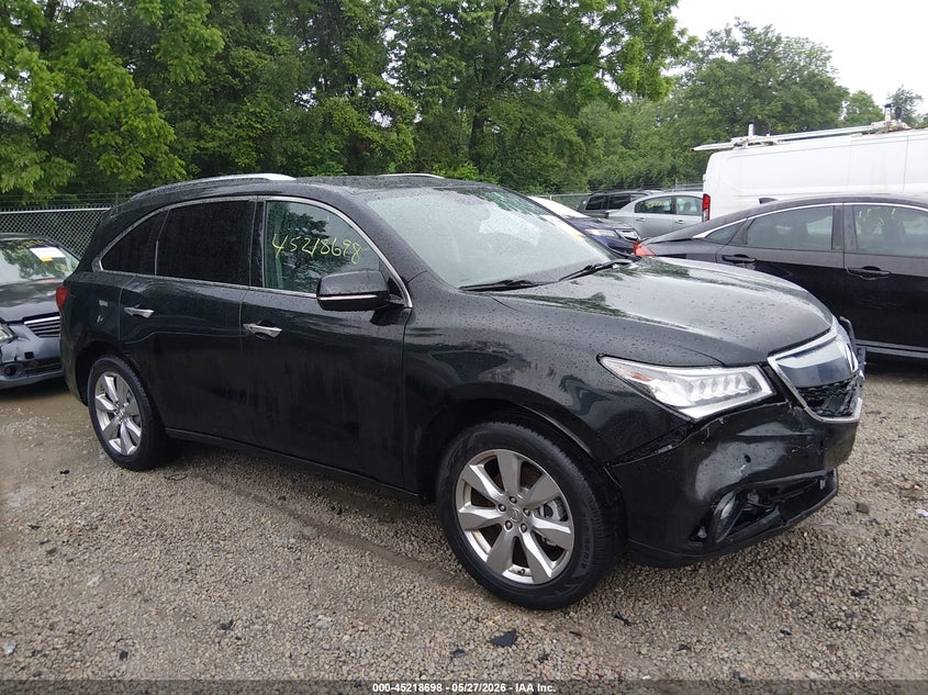 2014 Acura Mdx Advance Pkg W/Entertainment Pkg VIN: 5FRYD4H85EB041370 Lot: 45218698