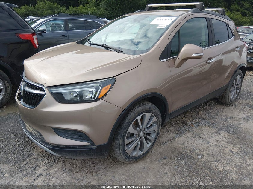Vin: kl4cjesbxjb721092, lot: 45716479, buick encore preferred 20182