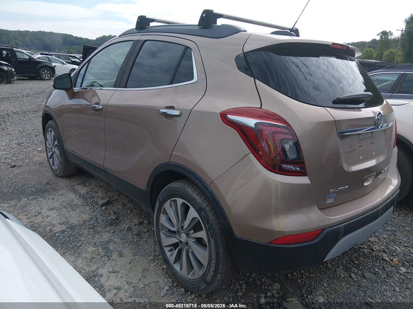 Vin: kl4cjesbxjb721092, lot: 45716479, buick encore preferred 20183