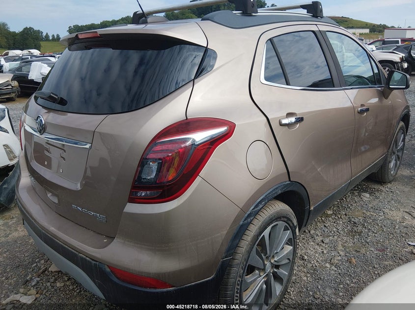 Vin: kl4cjesbxjb721092, lot: 45716479, buick encore preferred 20184