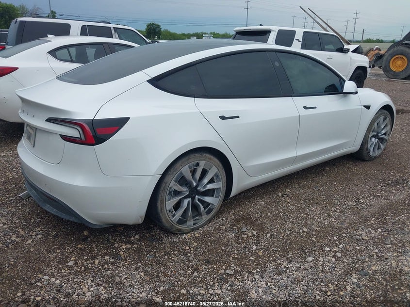 Vin: 5yj3e1ea1sf922111, lot: 45716501, tesla model 3 long range rear-wheel drive/standard rear-wheel drive 20254
