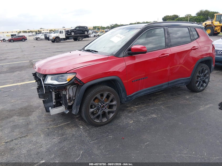 Vin: 3c4njdcb2lt135561, lot: 45716511, jeep compass high altitude 4x4 20202