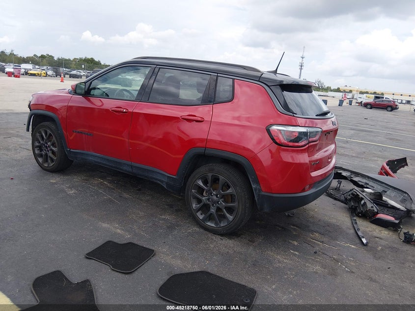 Vin: 3c4njdcb2lt135561, lot: 45716511, jeep compass high altitude 4x4 20203