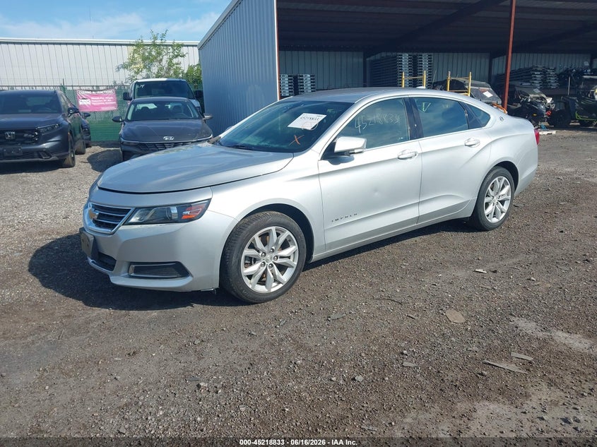 Vin: 2g1105s36h9158510, lot: 45716594, chevrolet impala 1lt 20172