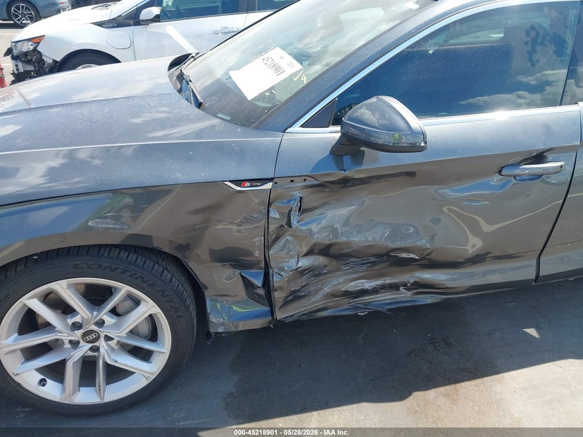 2023 Audi A5 Sportback Premium 45 Tfsi S Line Quattro S Tronic VIN: WAUDACF55PA036500 Lot: 45218901