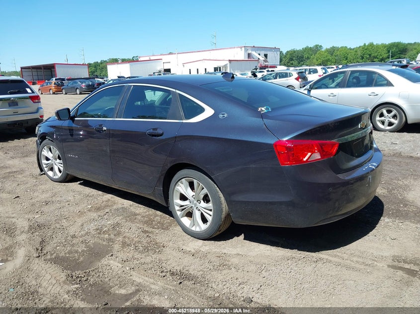 Vin: 2g1125s38e9207986, lot: 45716709, chevrolet impala 2lt 20143