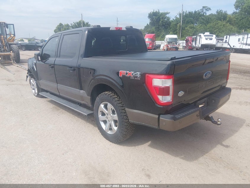 Vin: 1ftfw1e86mfb16576, lot: 45716726, ford f-150 king ranch 20213