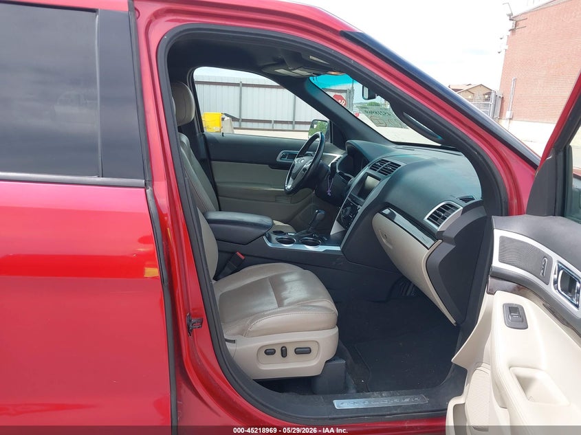 1FMHK7F87CGA94016 2012 Ford Explorer 3.5 Limited brown