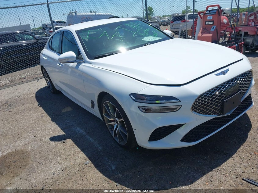 Vin: kmtg34sc0su156847, lot: 45716733, genesis g70 2.5t rwd 2025 img_1