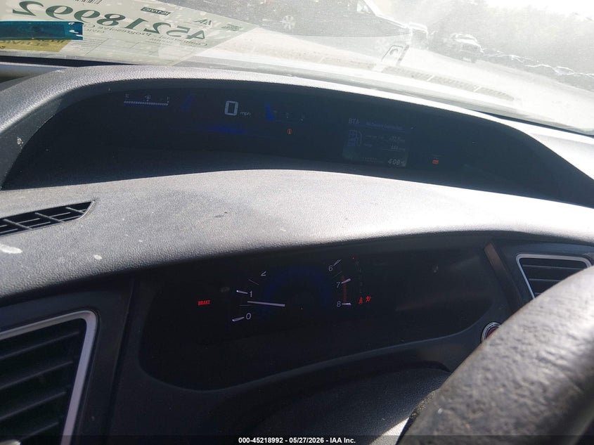 2015 HONDA CIVIC auction photo 7