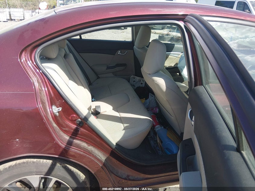 2015 HONDA CIVIC auction photo 8