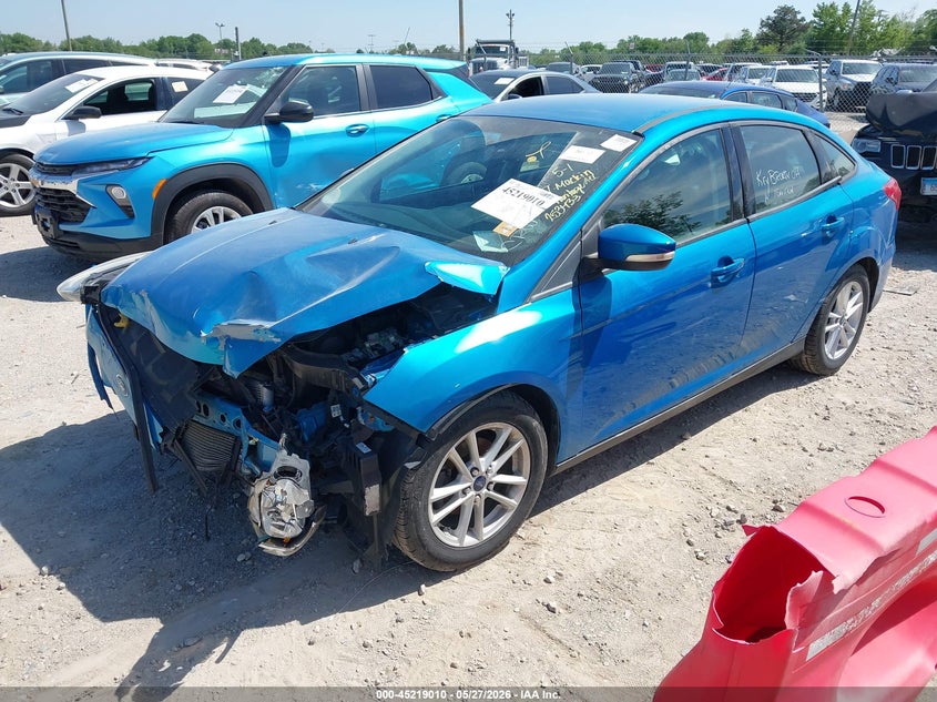 Vin: 1fadp3f25fl253433, lot: 45716771, ford focus se 20152