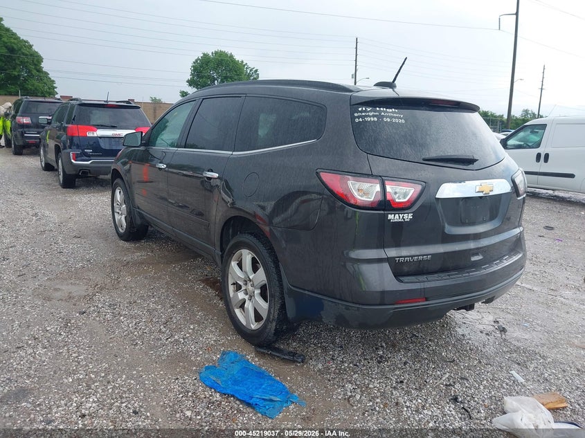 Vin: 1gnkrgkd5hj261919, lot: 45716799, chevrolet traverse 1lt 20173