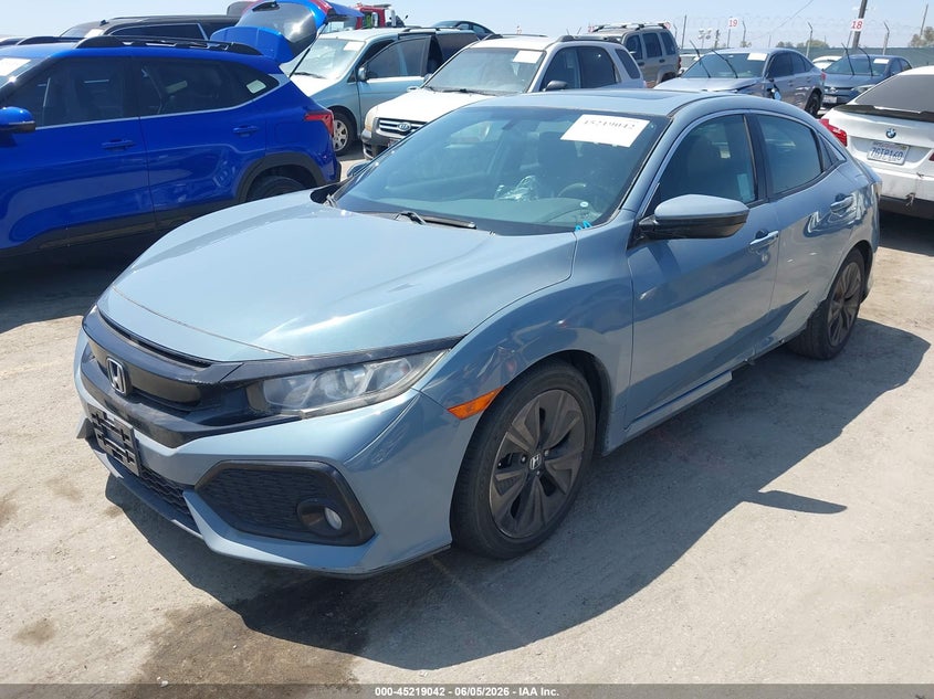 Vin: shhfk7h56ju414107, lot: 45716803, honda civic ex 20182