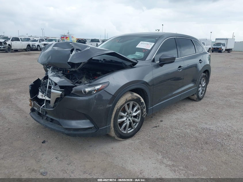 Vin: jm3tcacy8h0137055, lot: 45716835, mazda cx-9 touring 20172