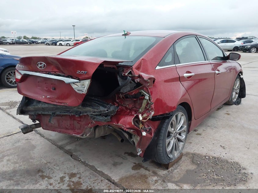 2012 Hyundai Sonata 2.0 Se 2.0T brown Lot 111045219077 Vin 5NPEC4AB4CH444588