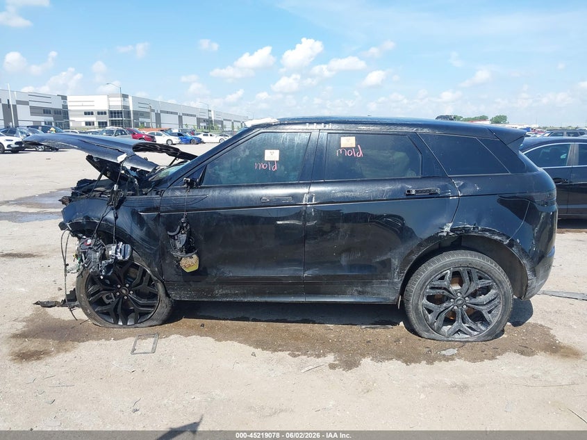 2022 Land Rover Range Rover Evoque R-Dynamic Se VIN: SALZL2FX6NH165941 Lot: 45219078