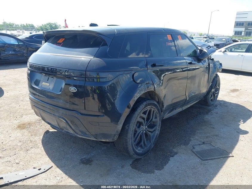 Vin: salzl2fx6nh165941, lot: 45716839, land rover range rover evoque r-dynamic se 20224