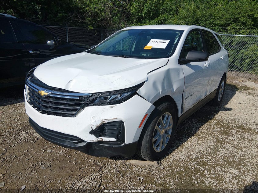2022 Chevrolet Equinox Fwd Ls 3GNAXHEV1NS237865 photo 1