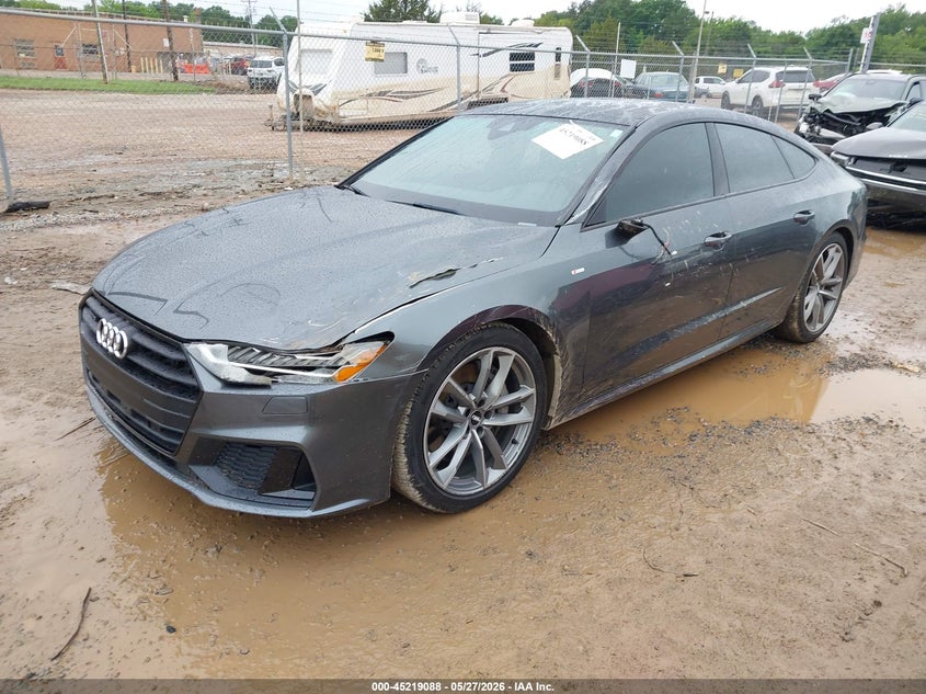 Vin: wauu2af23ln007605, lot: 45716849, audi a7 sportback premium plus 55 tfsi quattro s tronic 20202
