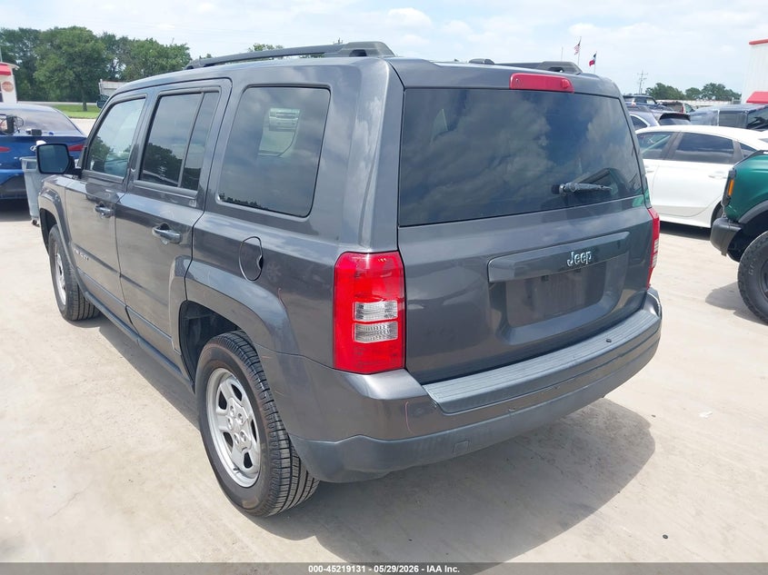 2016 JEEP PATRIOT auction photo 3