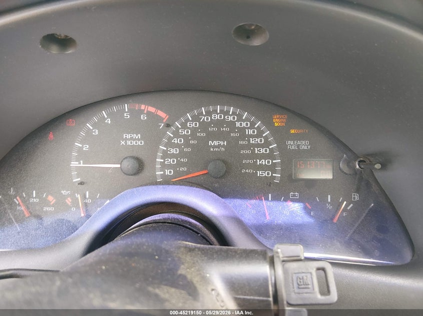 1997 Chevrolet Camaro Z28 VIN: 2G1FP22P1V2148507 Lot: 45219150