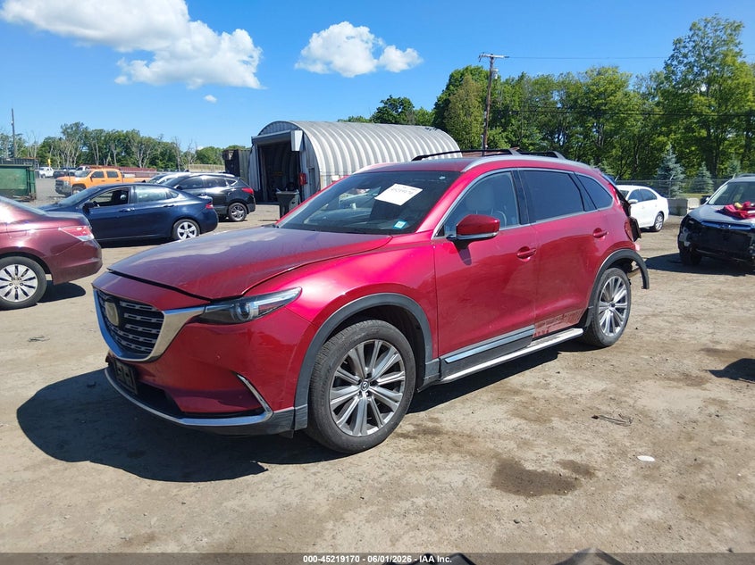 Vin: jm3tcbey3n0629541, lot: 45716931, mazda cx-9 signature 20222