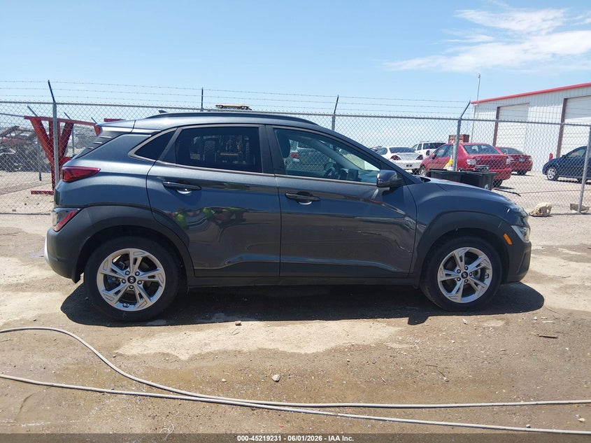 2022 Hyundai Kona Sel VIN: KM8K62AB7NU814063 Lot: 45219231