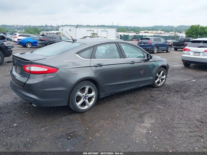 Vin: 3fa6p0h77gr393857, lot: 45717028, ford fusion se 20164