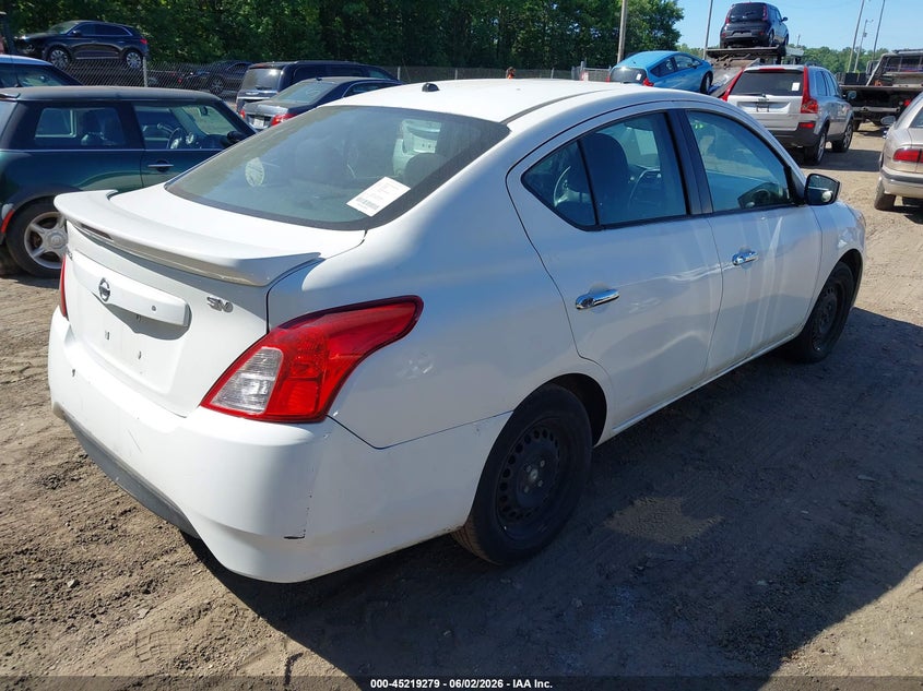 Vin: 3n1cn7ap0jl866128, lot: 45717040, nissan versa 1.6 sv 20184