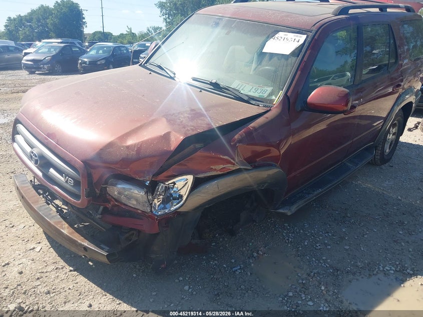 2003 Toyota Sequoia Sr5 V8 VIN: 5TDBT44A83S157027 Lot: 45219314