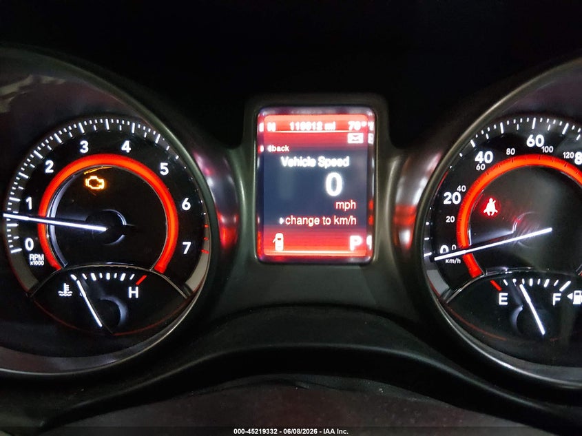 2017 Dodge Journey Crossroad Plus Awd VIN: 3C4PDDGG8HT574552 Lot: 45219332