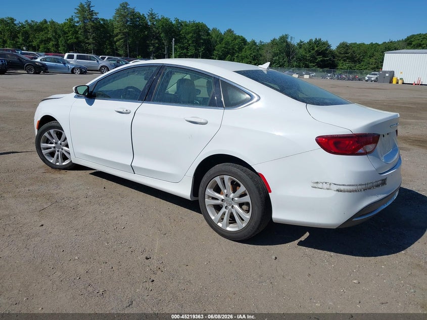 Vin: 1c3cccab3hn502915, lot: 45717124, chrysler 200 limited platinum 20173
