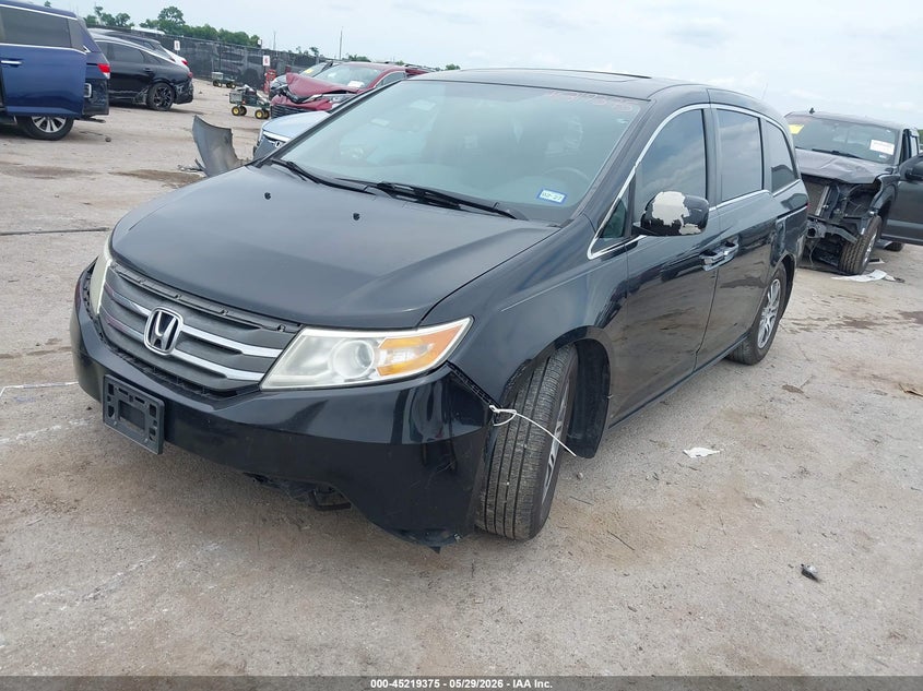 Vin: 5fnrl5h67db003294, lot: 45717136, honda odyssey ex-l 20132