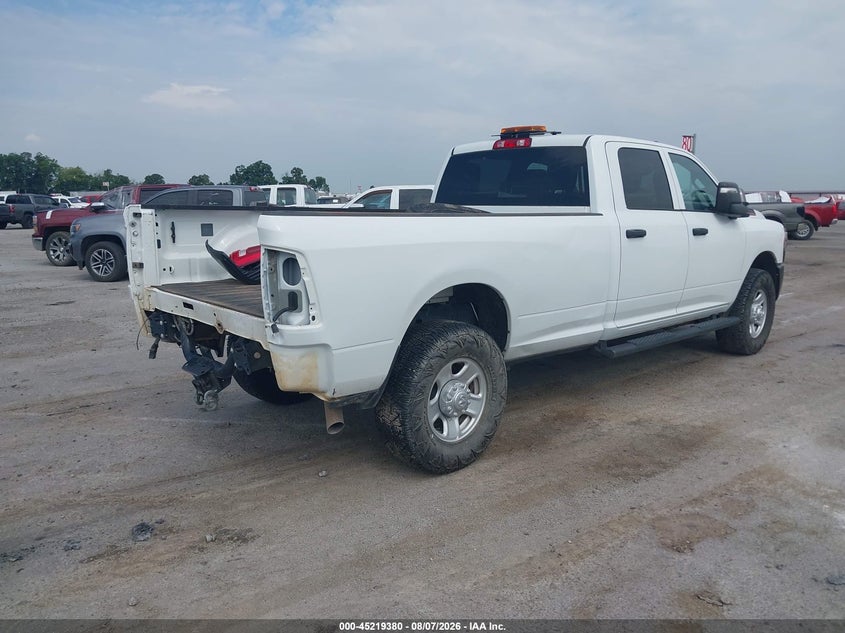 Vin: 3c6ur5hj2rg361604, lot: 45717141, ram 2500 tradesman  4x4 8' box 20244