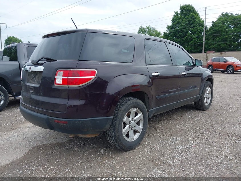 2008 SATURN OUTLOOK SPORT UTILITY VEHICLE 3.6L V-6 DOHC, VVT, 270HP