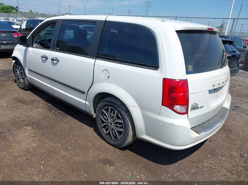 Vin: 2c4rdgbgxer146966, lot: 45717161, dodge grand caravan american value pkg 20143