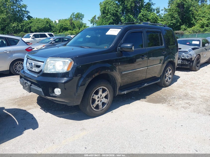 Vin: 5fnyf4h98bb071849, lot: 45717192, honda pilot touring 20112