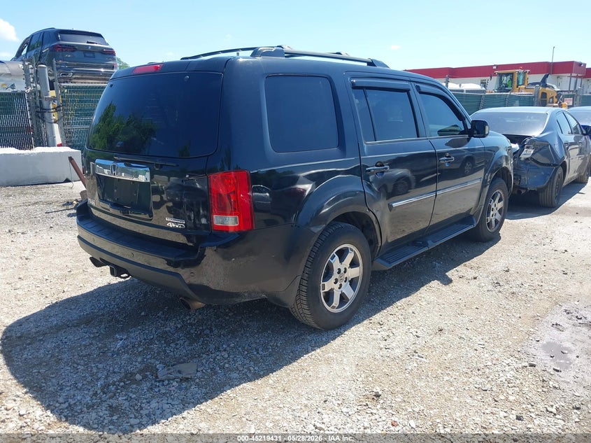 Vin: 5fnyf4h98bb071849, lot: 45717192, honda pilot touring 20114