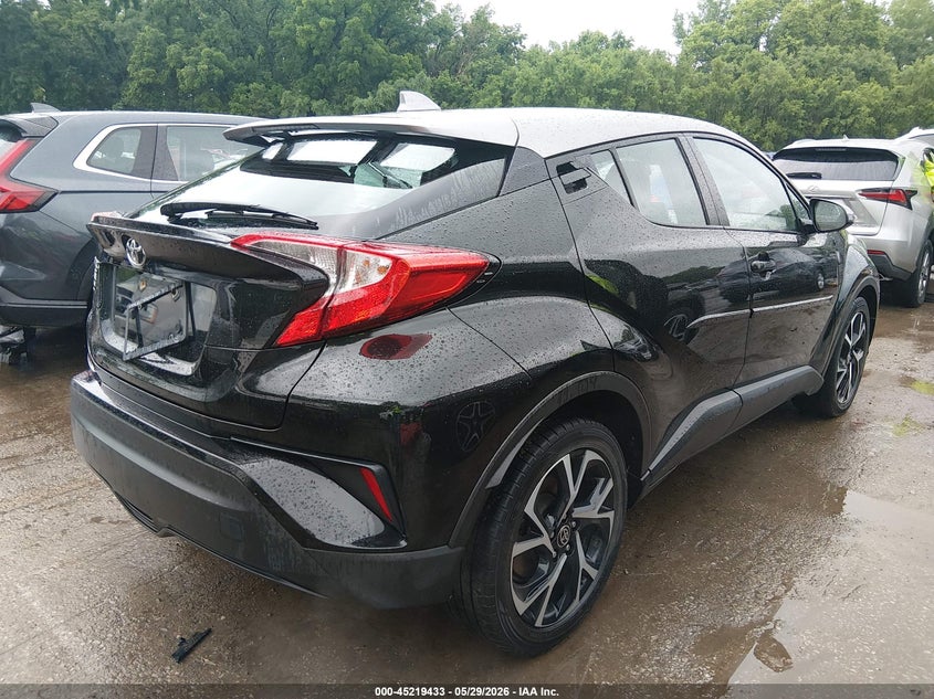 Vin: nmtkhmbxxlr117183, lot: 45717194, toyota c-hr xle 20204