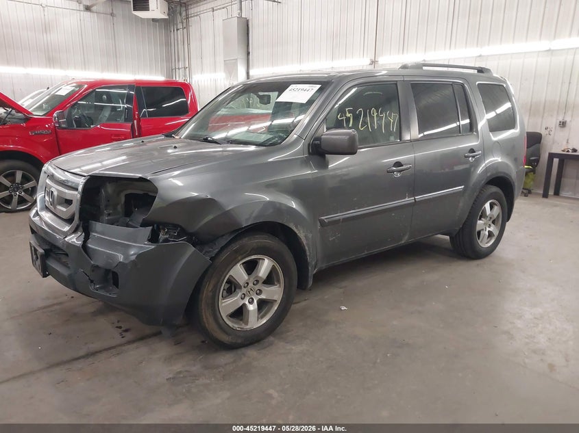 2010 Honda Pilot Ex-L 5FNYF4H66AB037770 photo 1