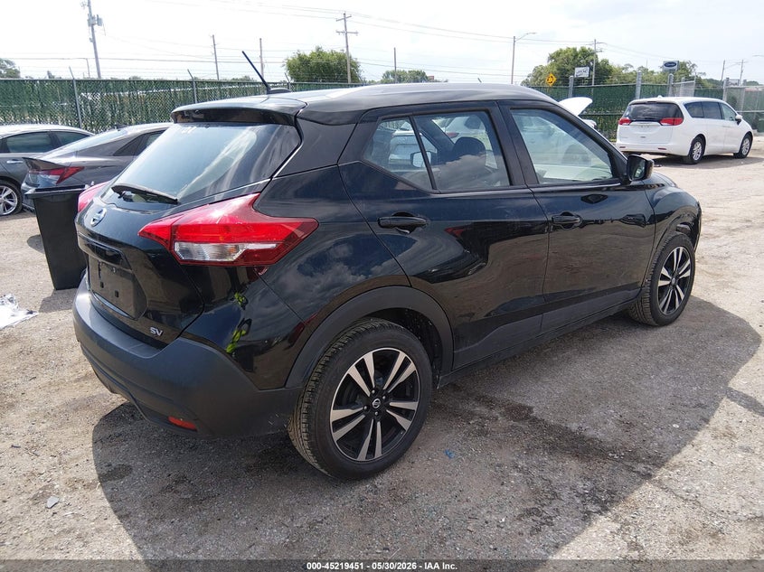 Vin: 3n1cp5cu5kl524516, lot: 45717211, nissan kicks sv 20194