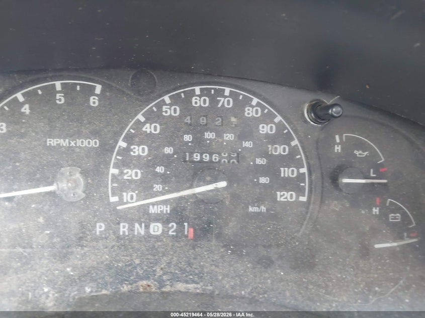 2000 Mazda B3000 Se/Tl VIN: 4F4YR16V9YTM09679 Lot: 45219464