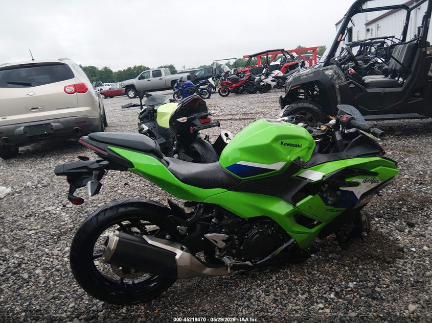 2026 Kawasaki Ex500 H VIN: ML5EXGH1XTDA81820 Lot: 45219470