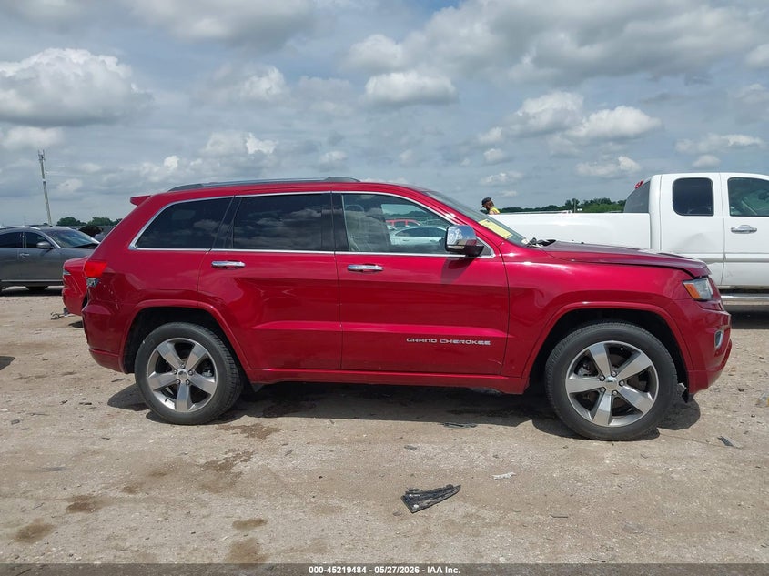 2014 JEEP GRAND CHEROKEE SPORT UTILITY VEHICLE 5.7L V-8 VVT, 360HP