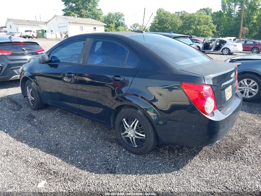 Vin: 1g1ja5sh0g4162207, lot: 45717255, chevrolet sonic ls auto 20163