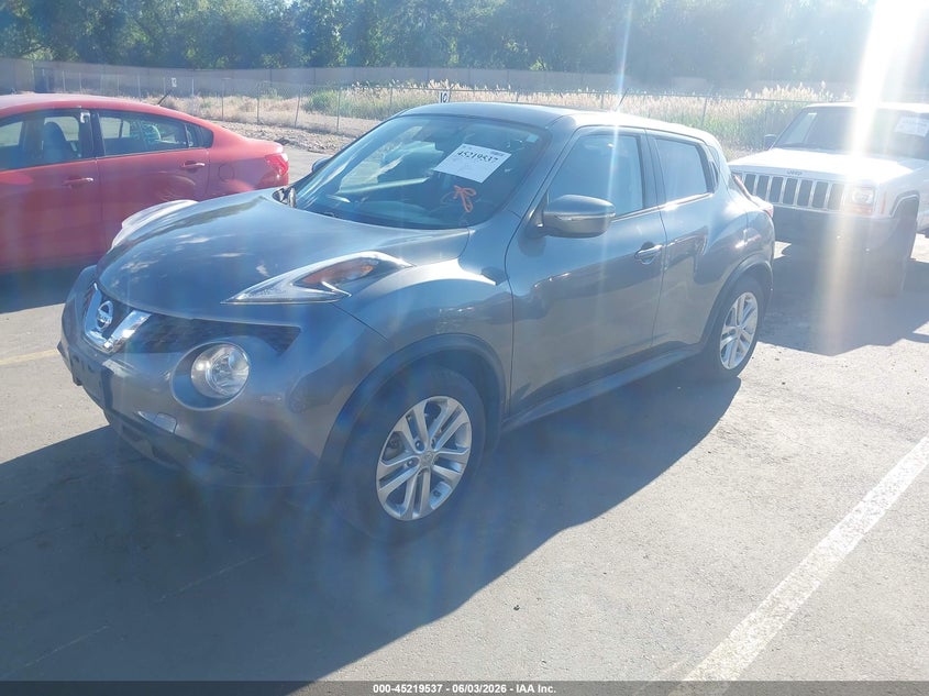 Vin: jn8af5mv4ft551212, lot: 45717300, nissan juke sv 20152